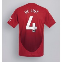 Maglie da calcio Manchester United Matthijs de Ligt #4 Prima Maglia 2024-25 Manica Corta